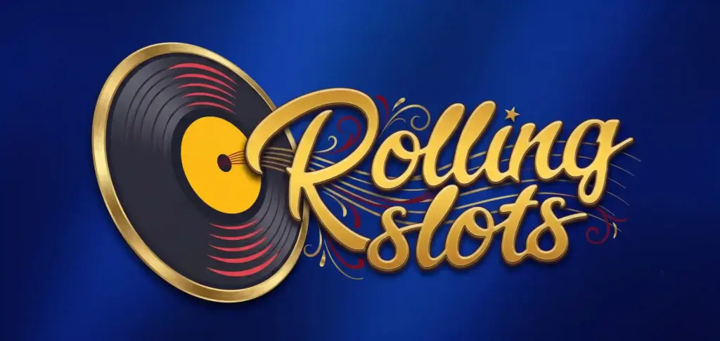Gylden vinylplade online casino logo